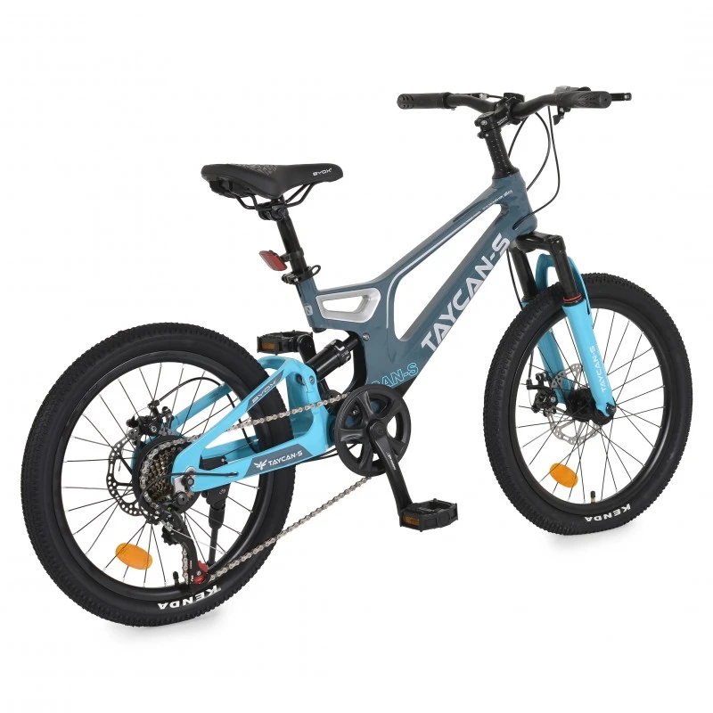 Велосипед със скорости 20" Taycan-S blue